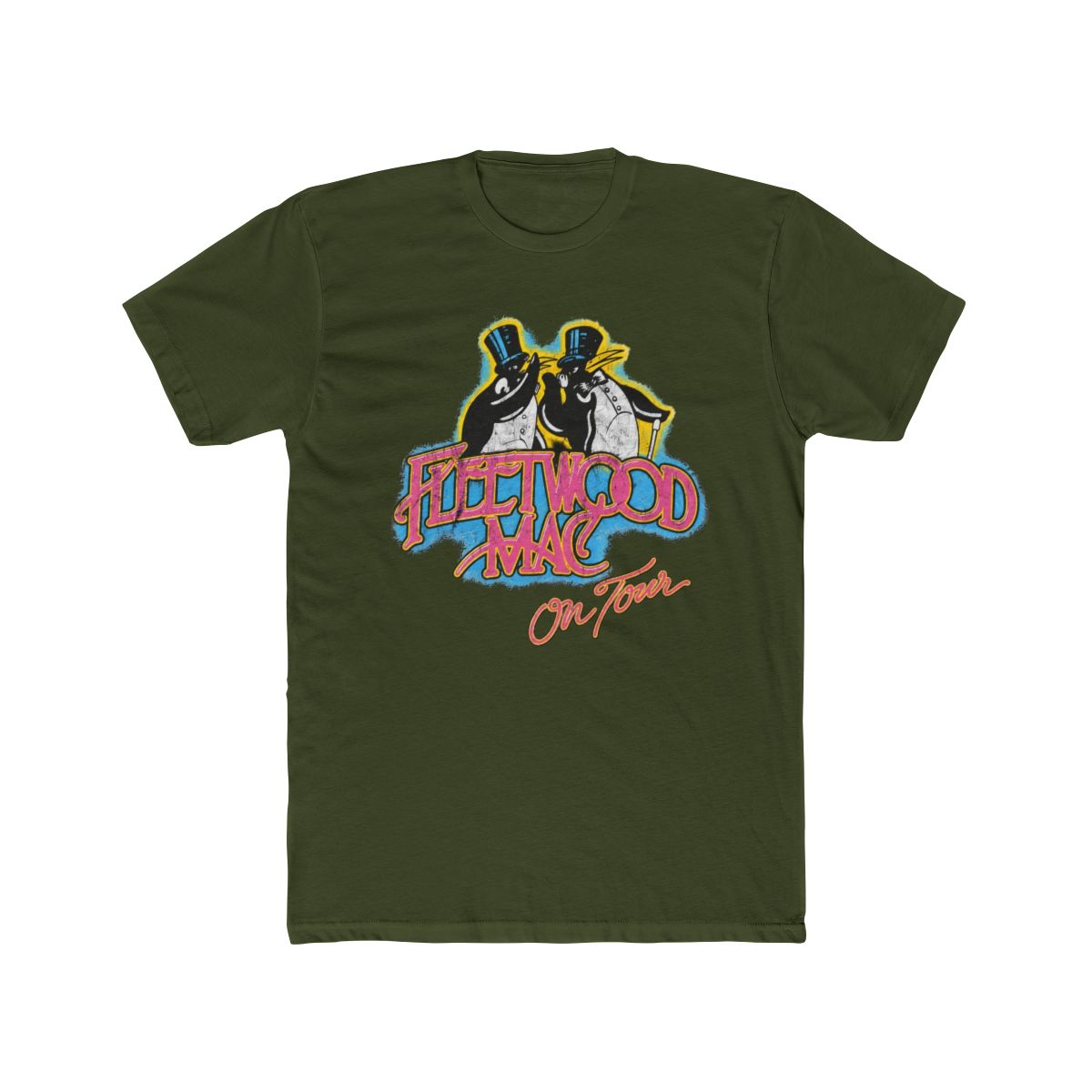 Fleetwood Mac 'On Tour' (Black) T Shirt | Eyesore Merch - alternate angle 4, merchandise