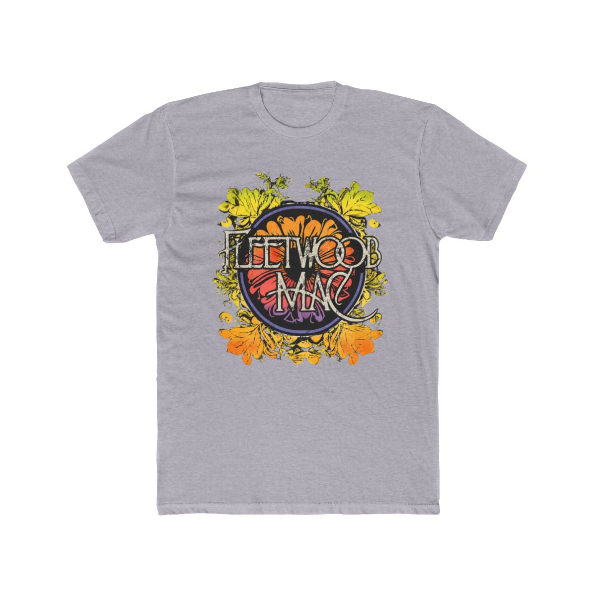 Fleetwood Mac Floral Oversize Band Tee - alternate angle 5, merchandise