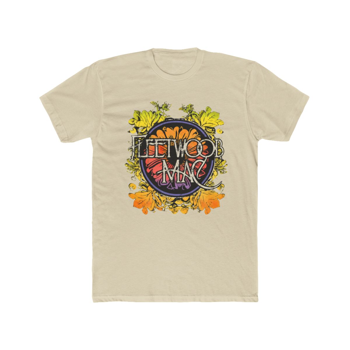 Fleetwood Mac Floral Oversize Band Tee