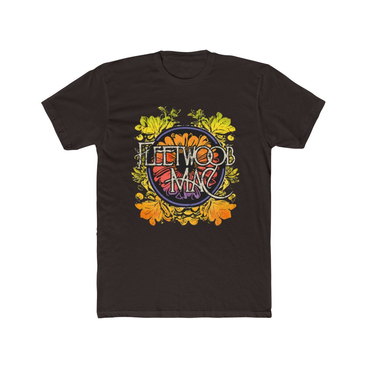Fleetwood Mac Floral Oversize Band Tee - alternate angle 3, merchandise