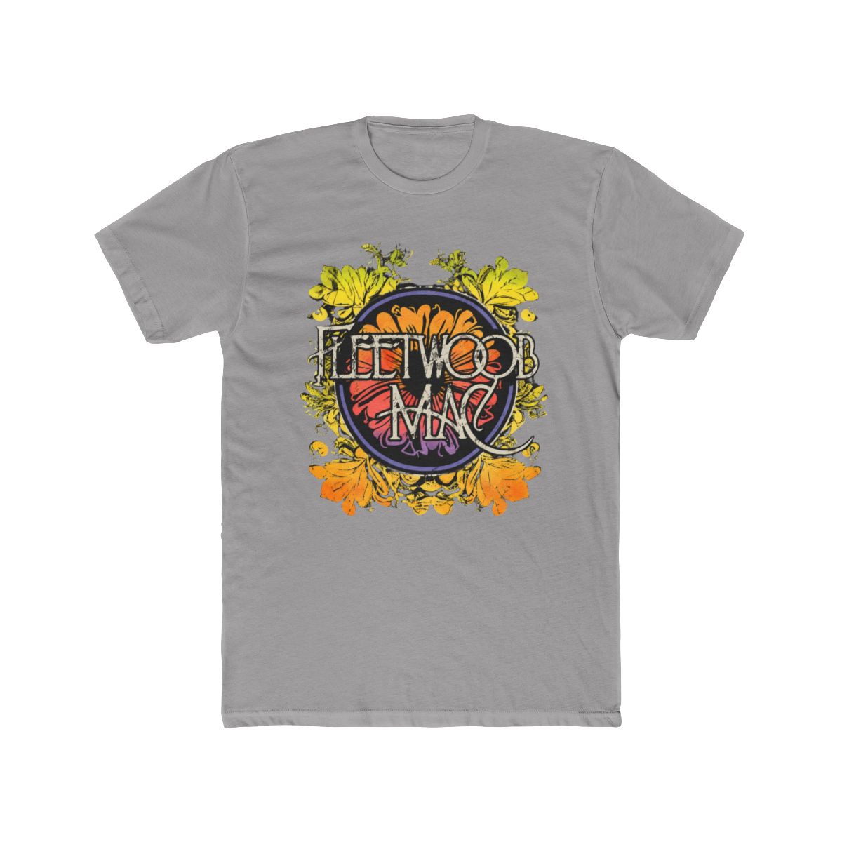 Fleetwood Mac Floral Oversize Band Tee - alternate angle 2, merchandise