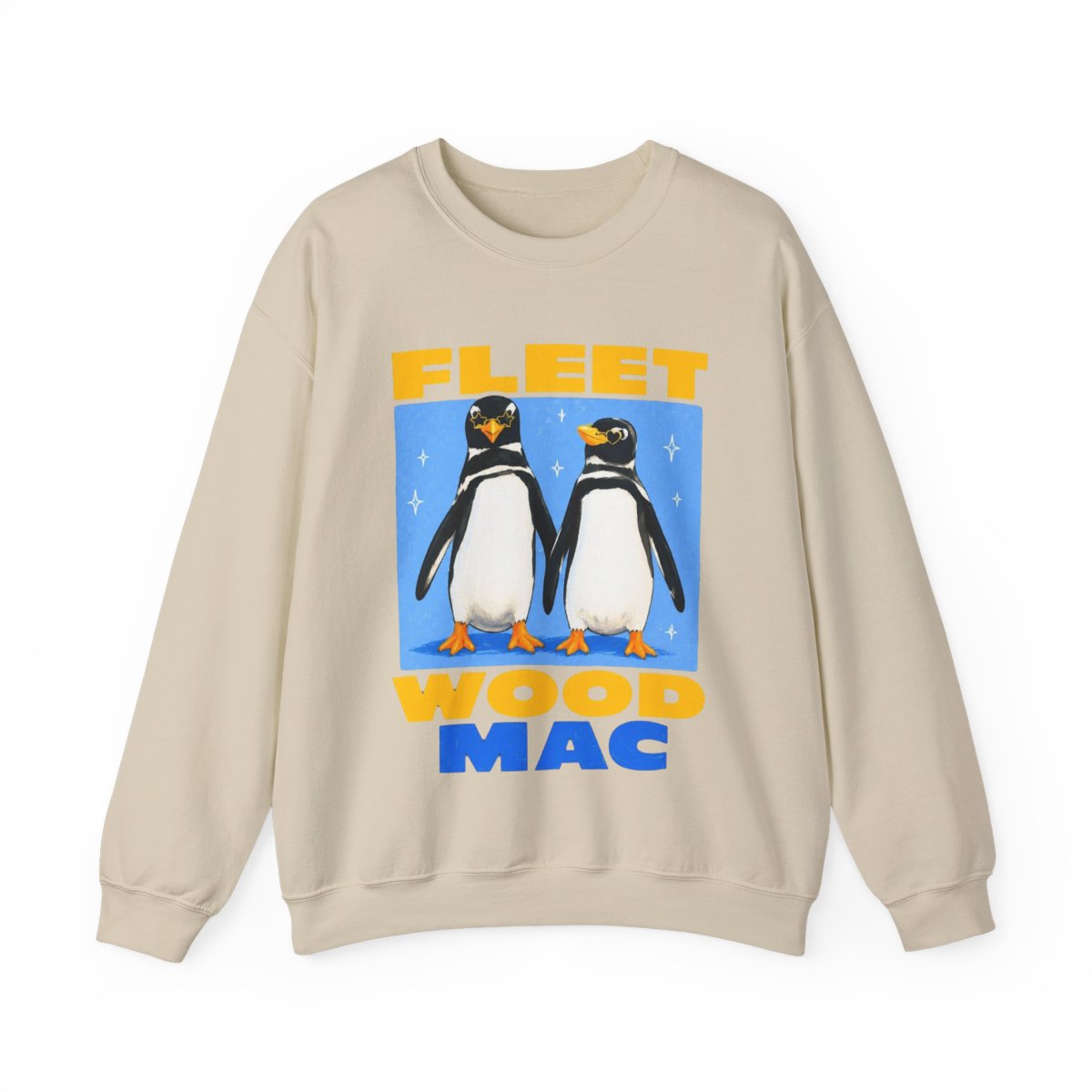 Duo Penguin Crewneck | Fleetwood Mac - alternate angle 4, merchandise
