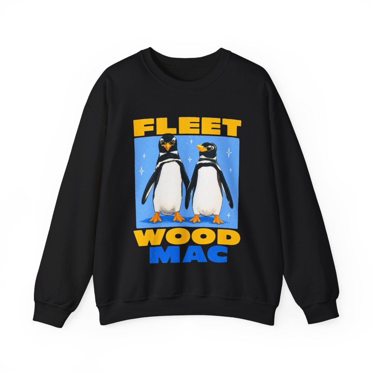 Duo Penguin Crewneck | Fleetwood Mac - alternate angle 3, merchandise