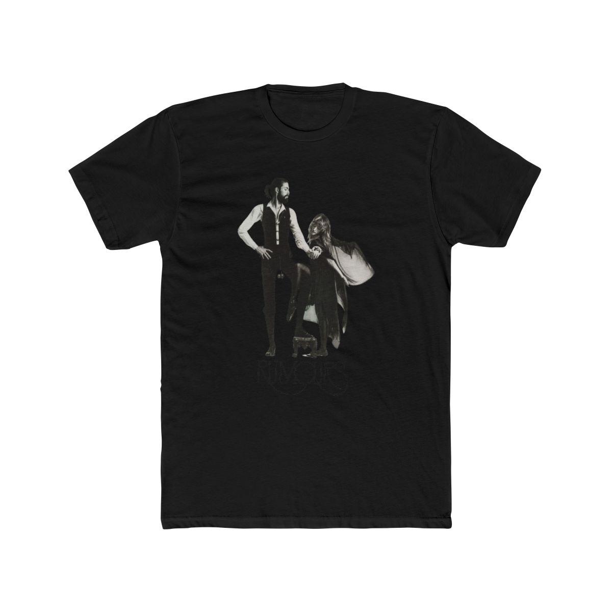 Fleetwood Mac Rumours Beige T Shirt - alternate angle 3, merchandise