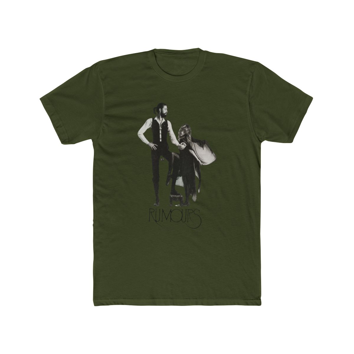 Fleetwood Mac Rumours Beige T Shirt - alternate angle 5, merchandise