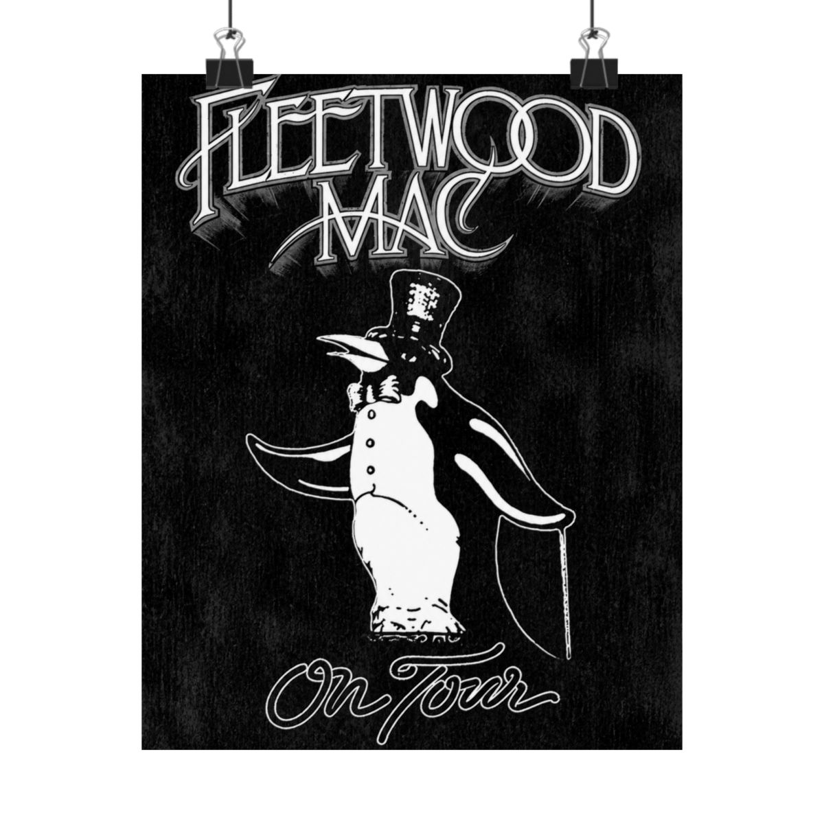 Fleetwood Mac Beveled Penguin Poster - alternate angle 5, merchandise