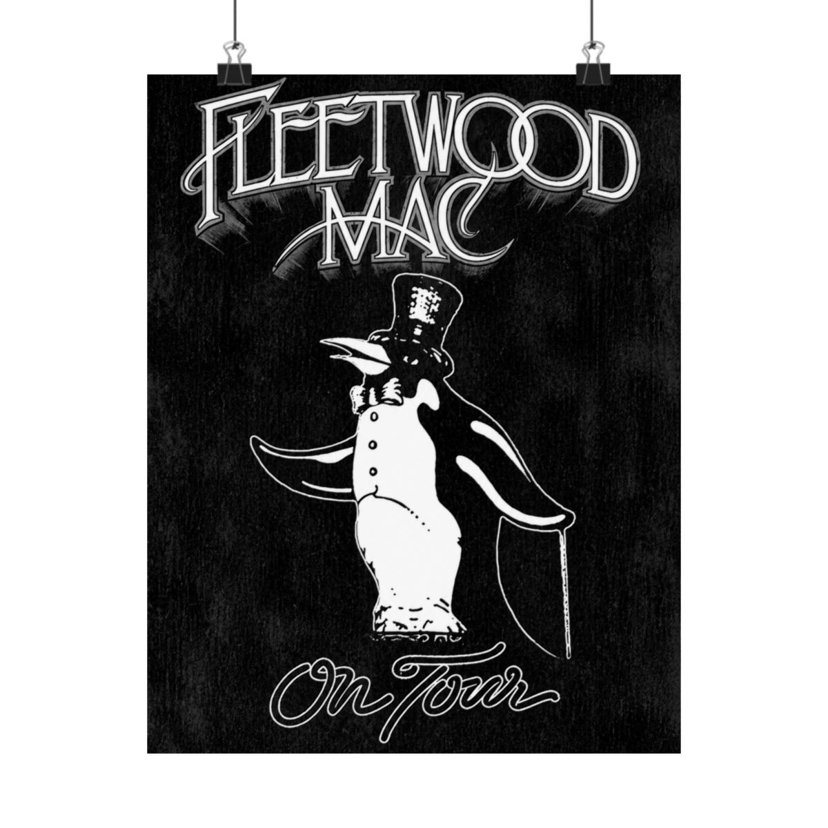 Fleetwood Mac Beveled Penguin Poster - alternate angle 4, merchandise