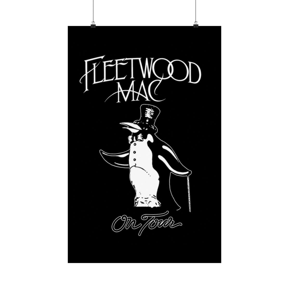 Fleetwood Mac Classic Penguin Poster - alternate angle 1, merchandise
