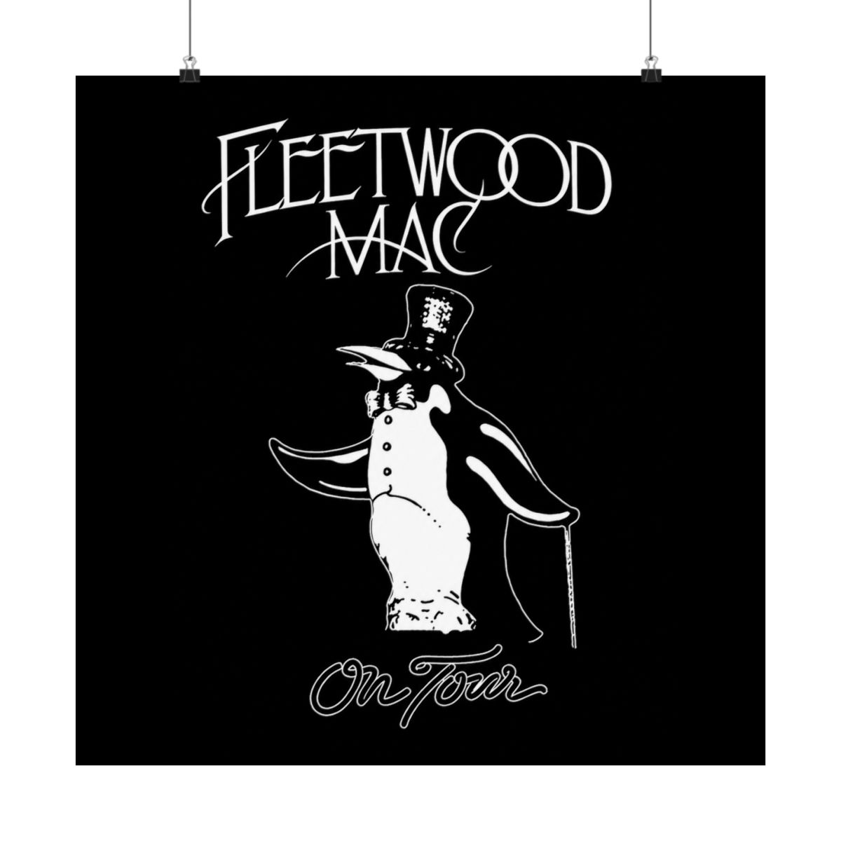Fleetwood Mac Classic Penguin Poster - alternate angle 2, merchandise