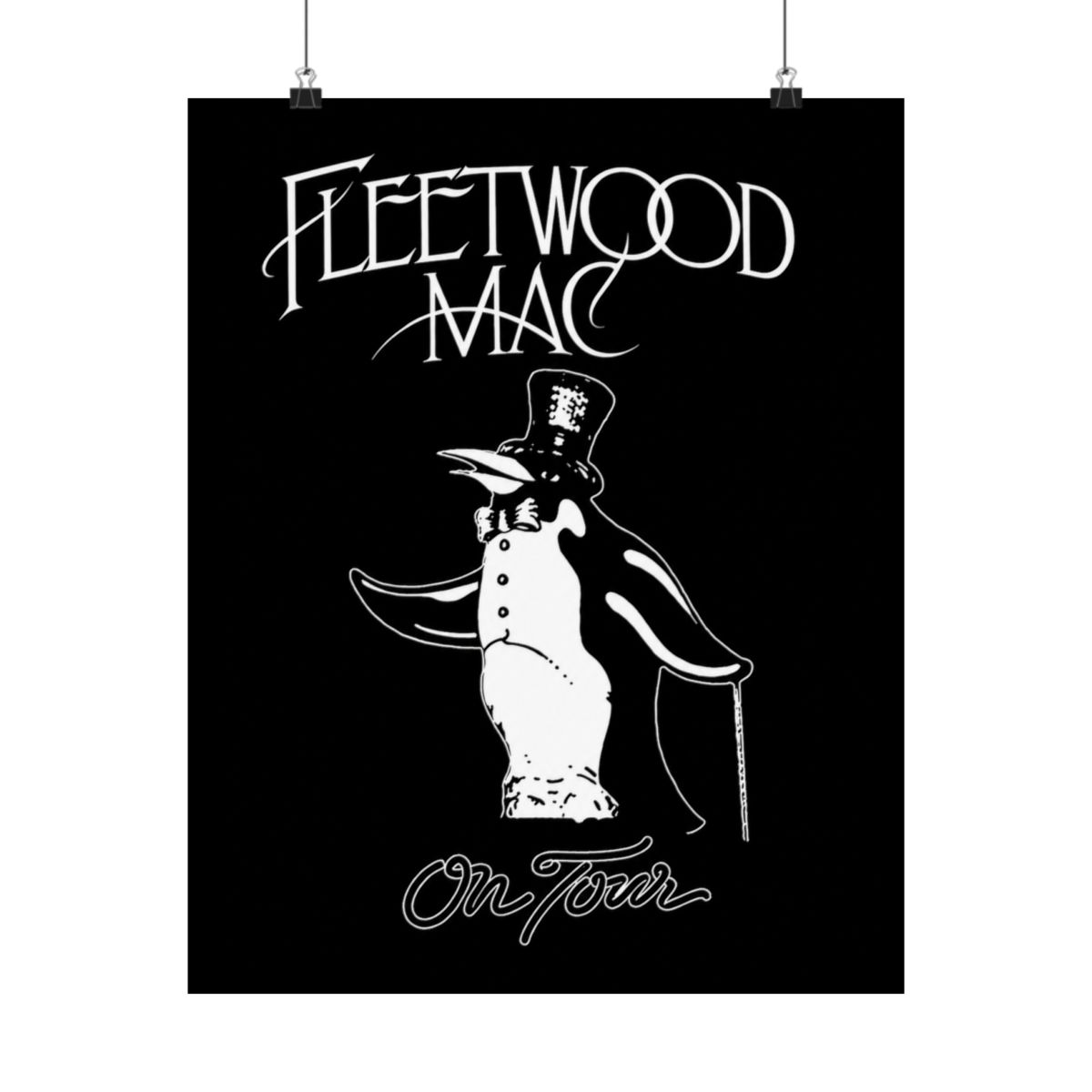 Fleetwood Mac Classic Penguin Poster - alternate angle 5, merchandise