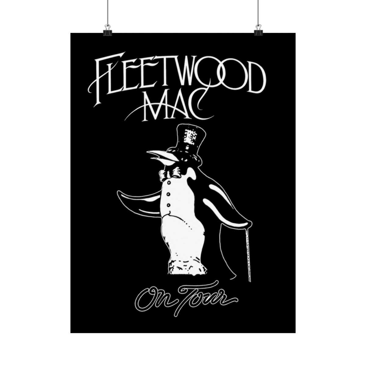 Fleetwood Mac Classic Penguin Poster - alternate angle 4, merchandise